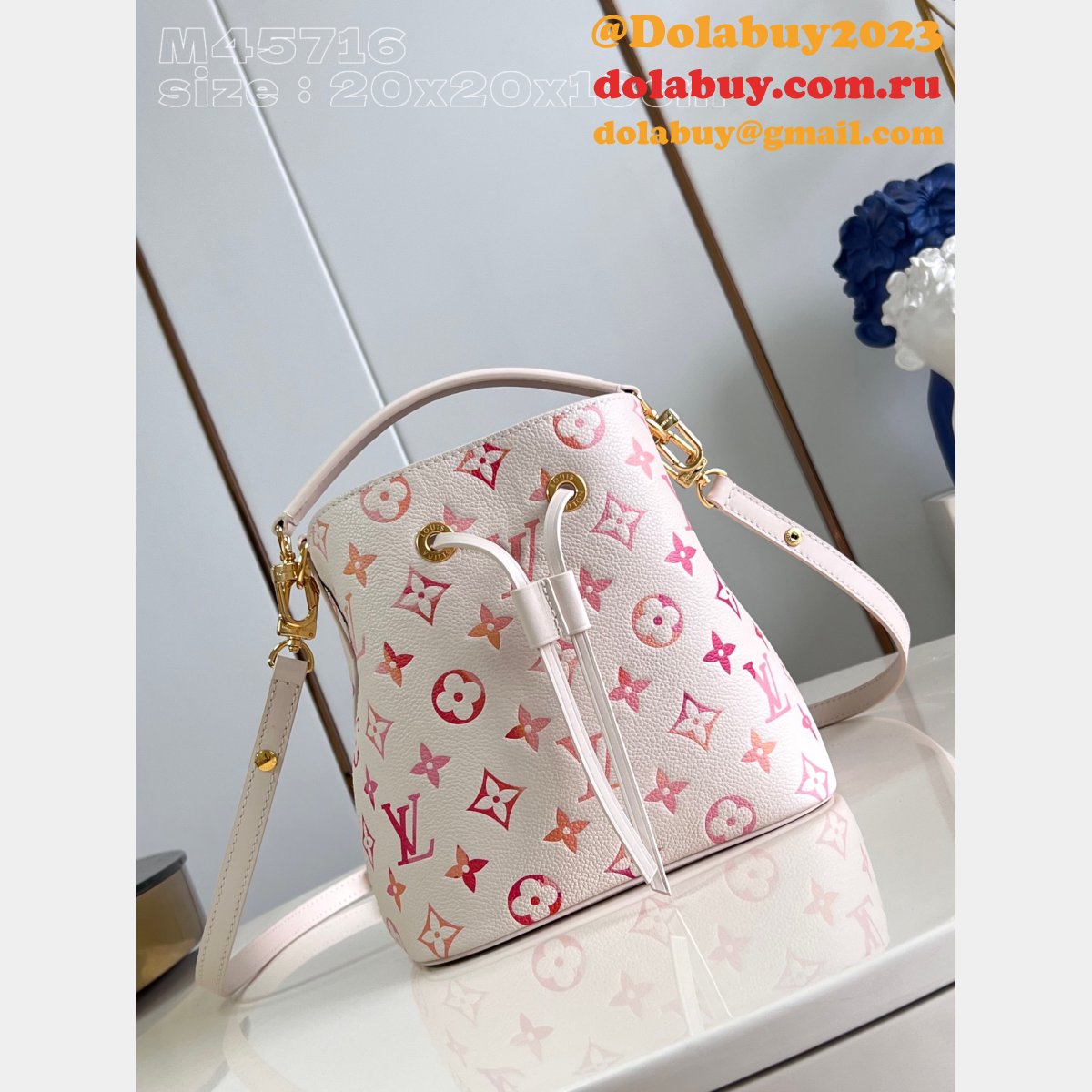 Perfect Louis Vuitton Inspired M45716 Neo Noe 2Way Shoulder Crpssbody Bag