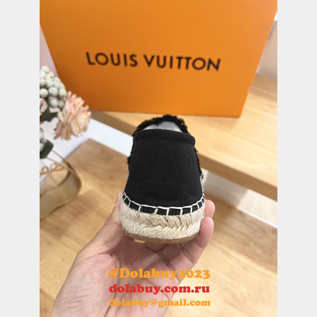 Perfect 1:1 Mirror LOUIS VUITTON ESPADRILLES women shoes