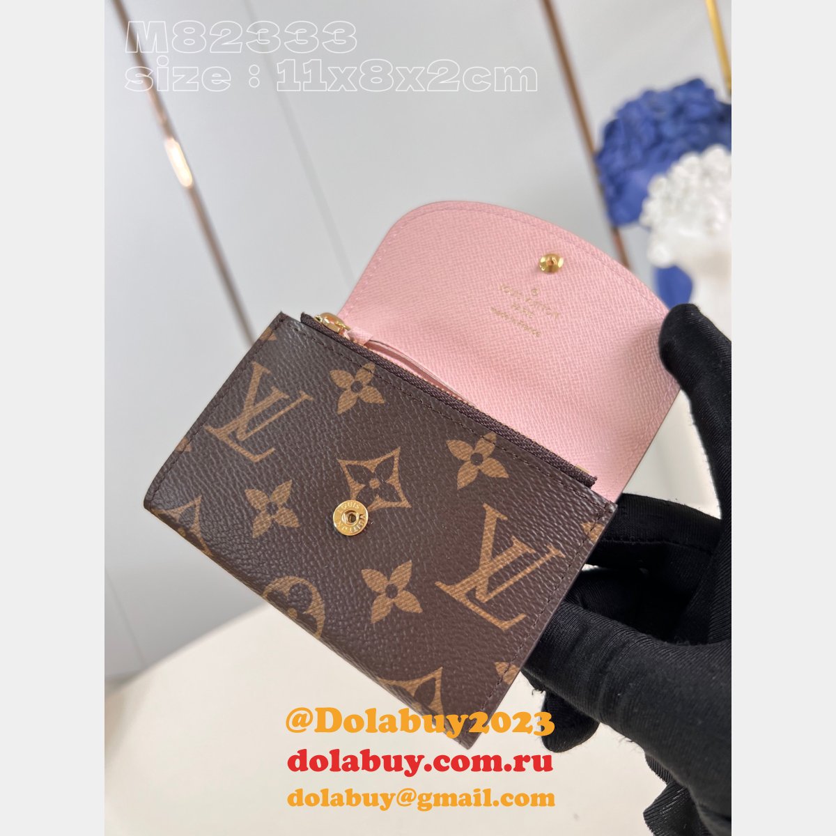 Top Quality Rosalie Coin Purse 1:1 Mirror M82333 Louis Vuitton Bag