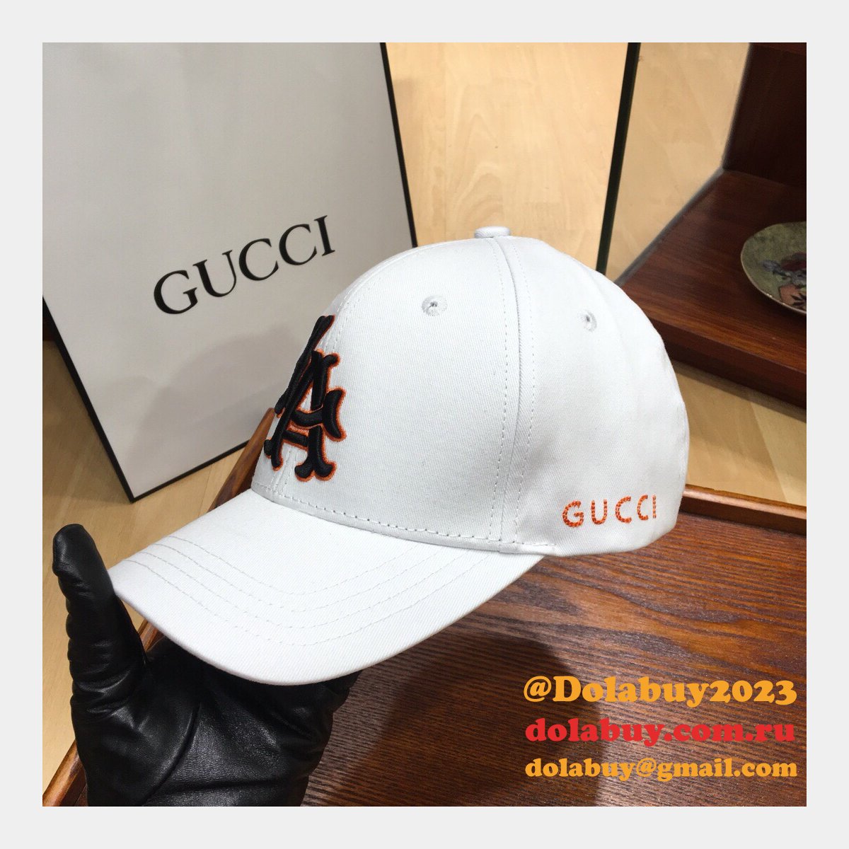 knockoff G*u*i new baseball cap