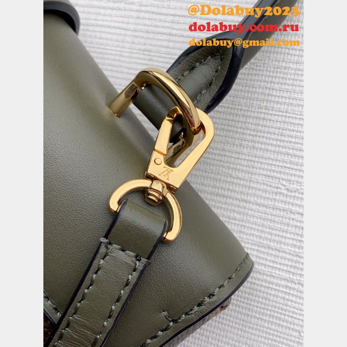 Louis Vuitton Locky BB Monogram Canvas Green M44797 AAA+ Bag
