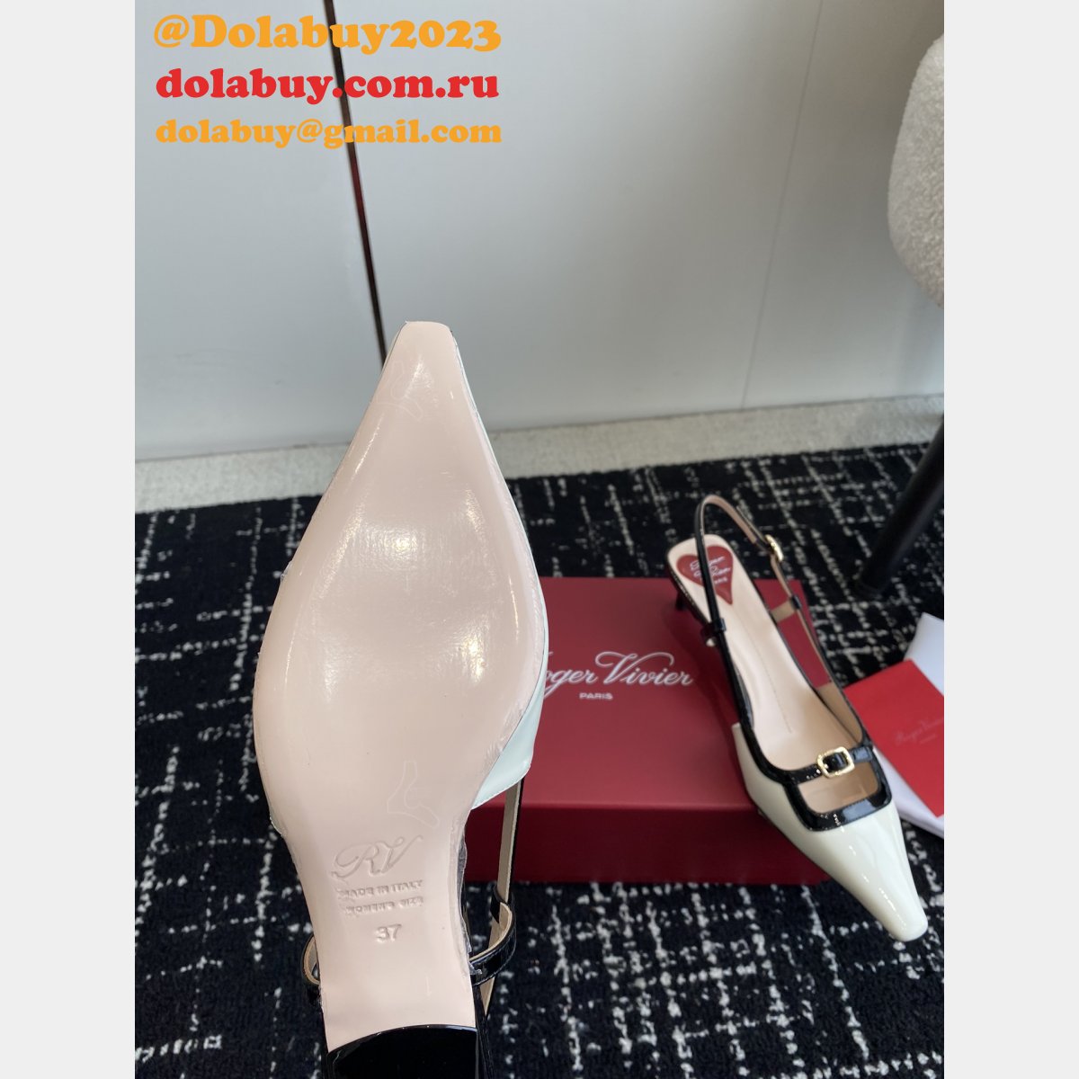 roger u1u1er wholesale slingback heels designer knockoff shoes