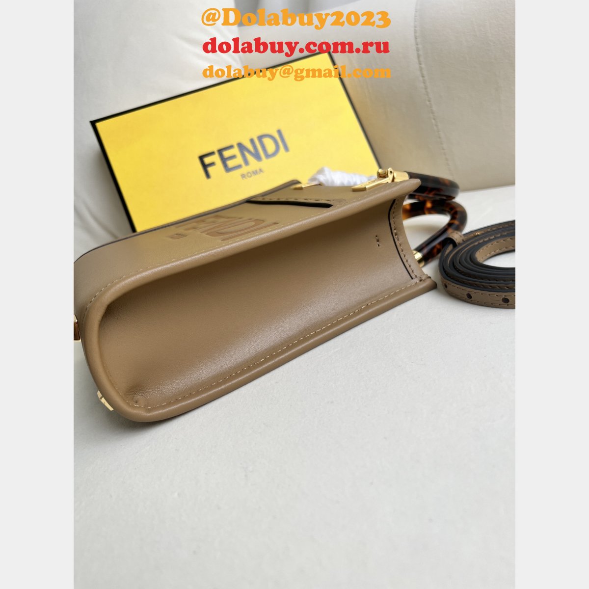 7 star F**di roma sunshine mini handbag