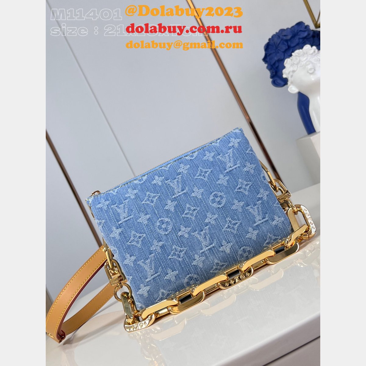 Quality AAA+ M11401 Coussin BB 1:1 Mirror Louis Vuitton Copy Bag