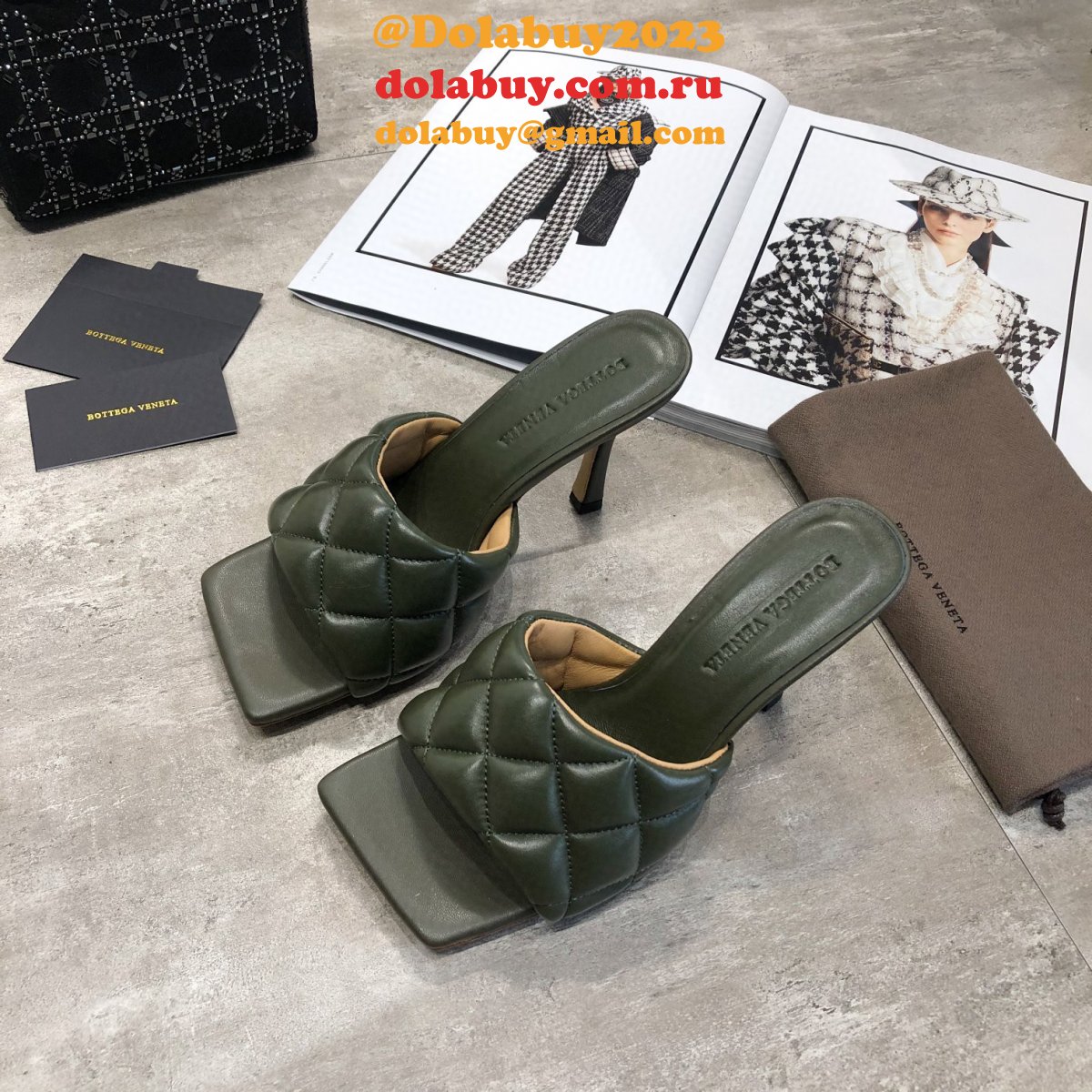 replica b0tte*a Ven*ta fashion slippers