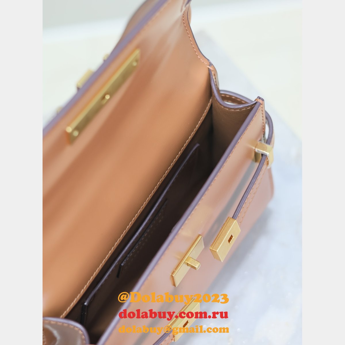 Replica Saint Laurent Manhattan Baguette Mini 727766 Bag 19CM