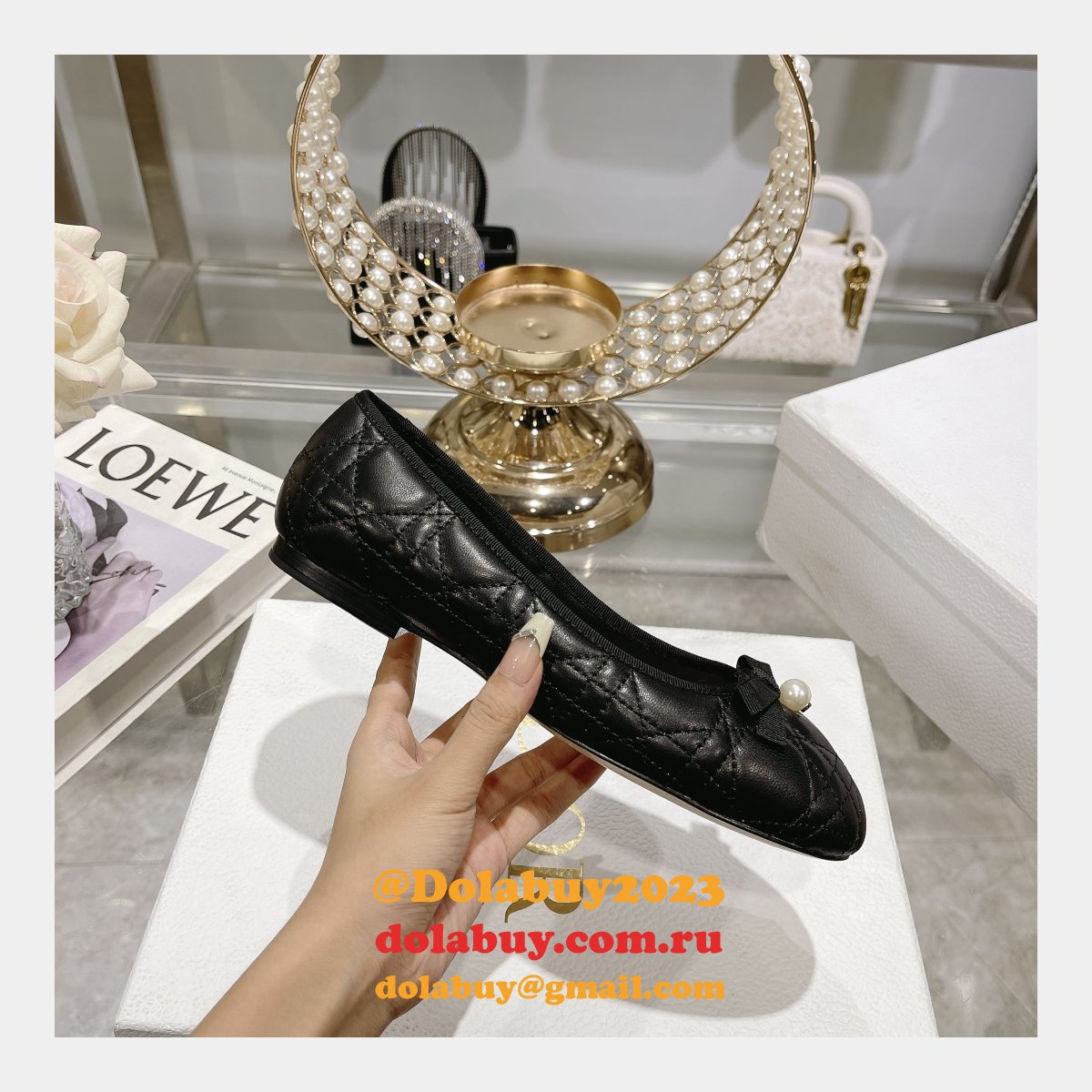 Top Quality Wholesale DIOR ballet flats