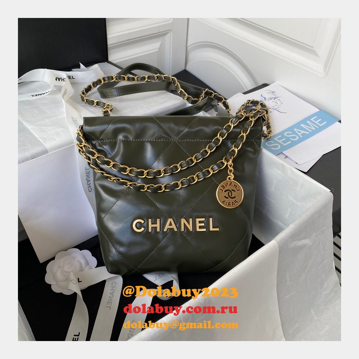 New Fashion AS3263 Shiny calfskin Designer Replica Handbag 20CM