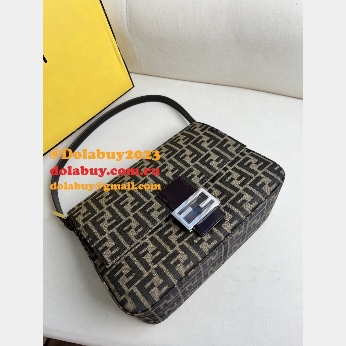 luxury F**di vintage tote fashion women bag