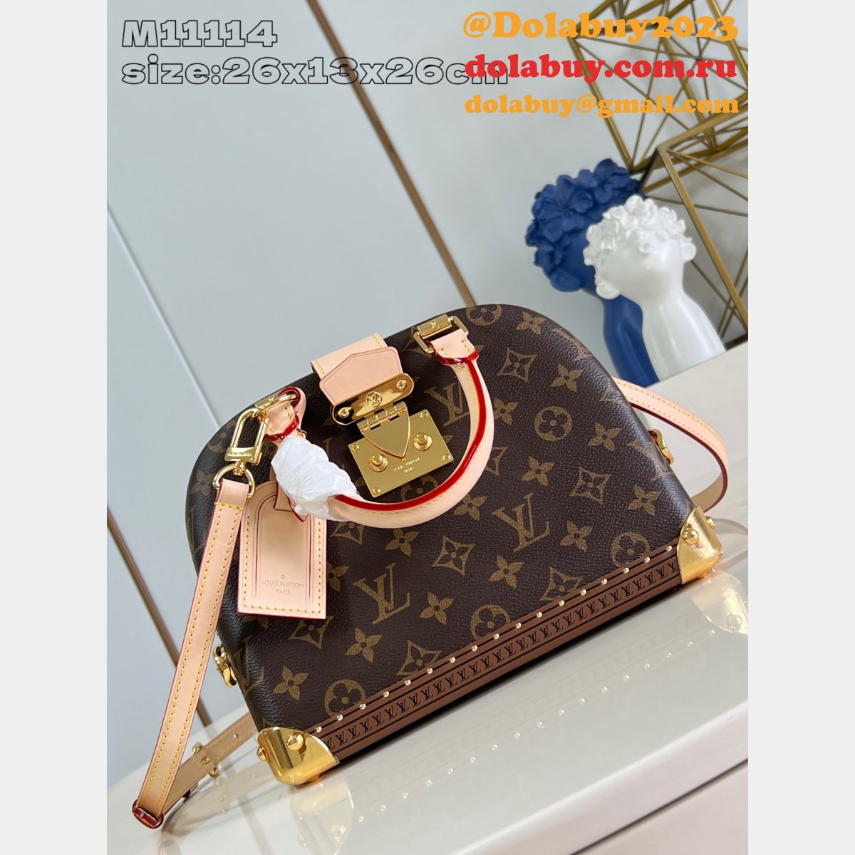 Louis Vuitton 1:1 Mirror Alma Trunk Monogram Les Extraordinaires M11114 Bags