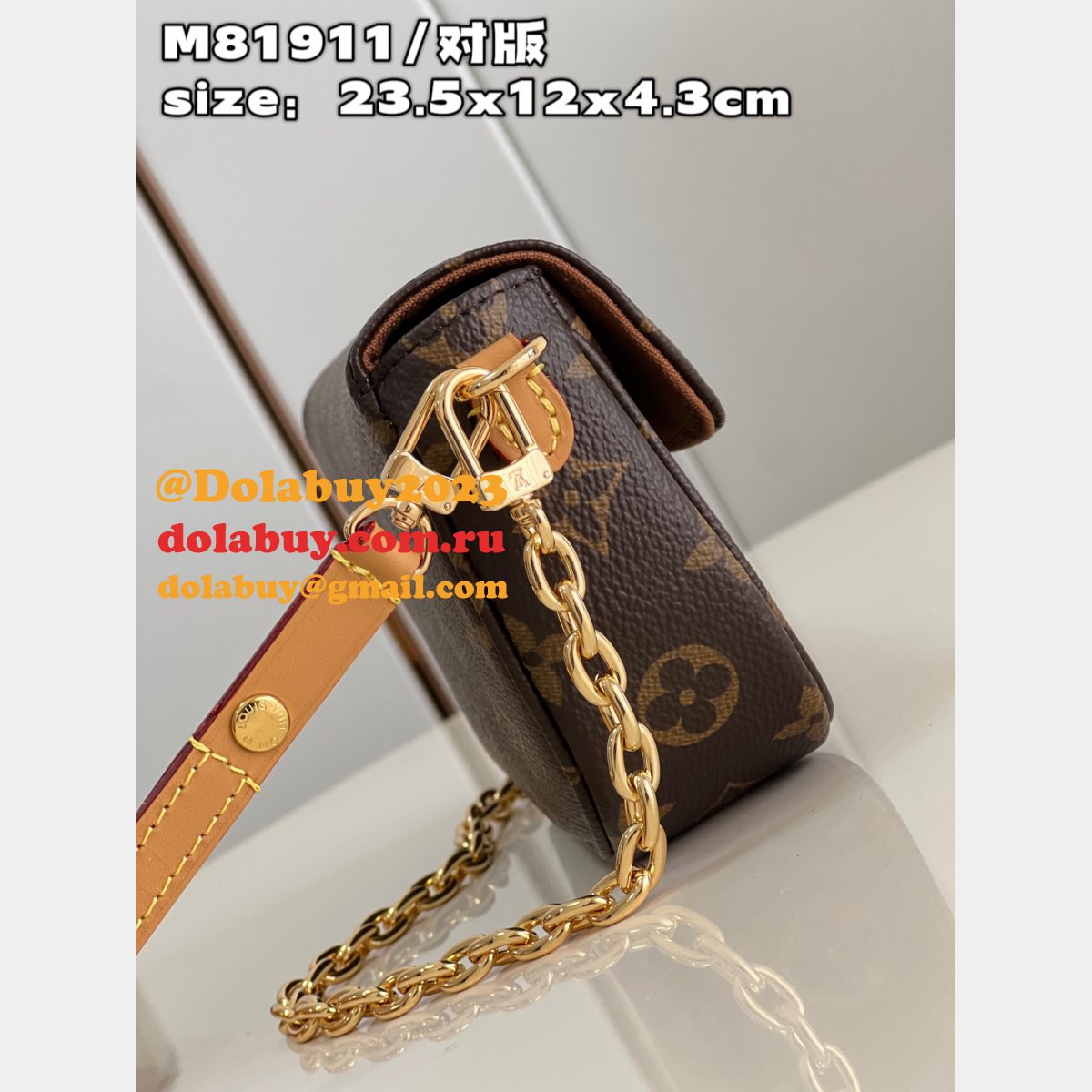 UK Louis Vuitton Wallet m81911 Chain Ivy Monogram Replica Bag