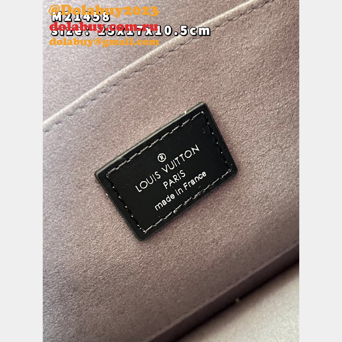 Louis Vuitton AAA+ Dauphine M21458 Copy Autres Toiles Monogram Bag