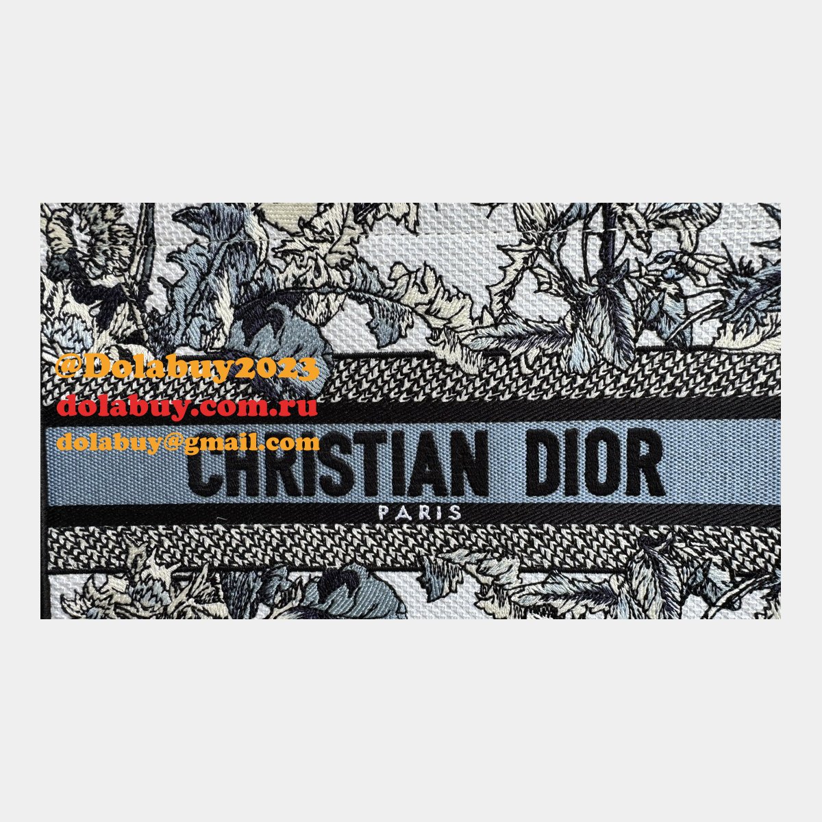 Christian 2024 Dior Duplicate Top High CD Book Tote Bags