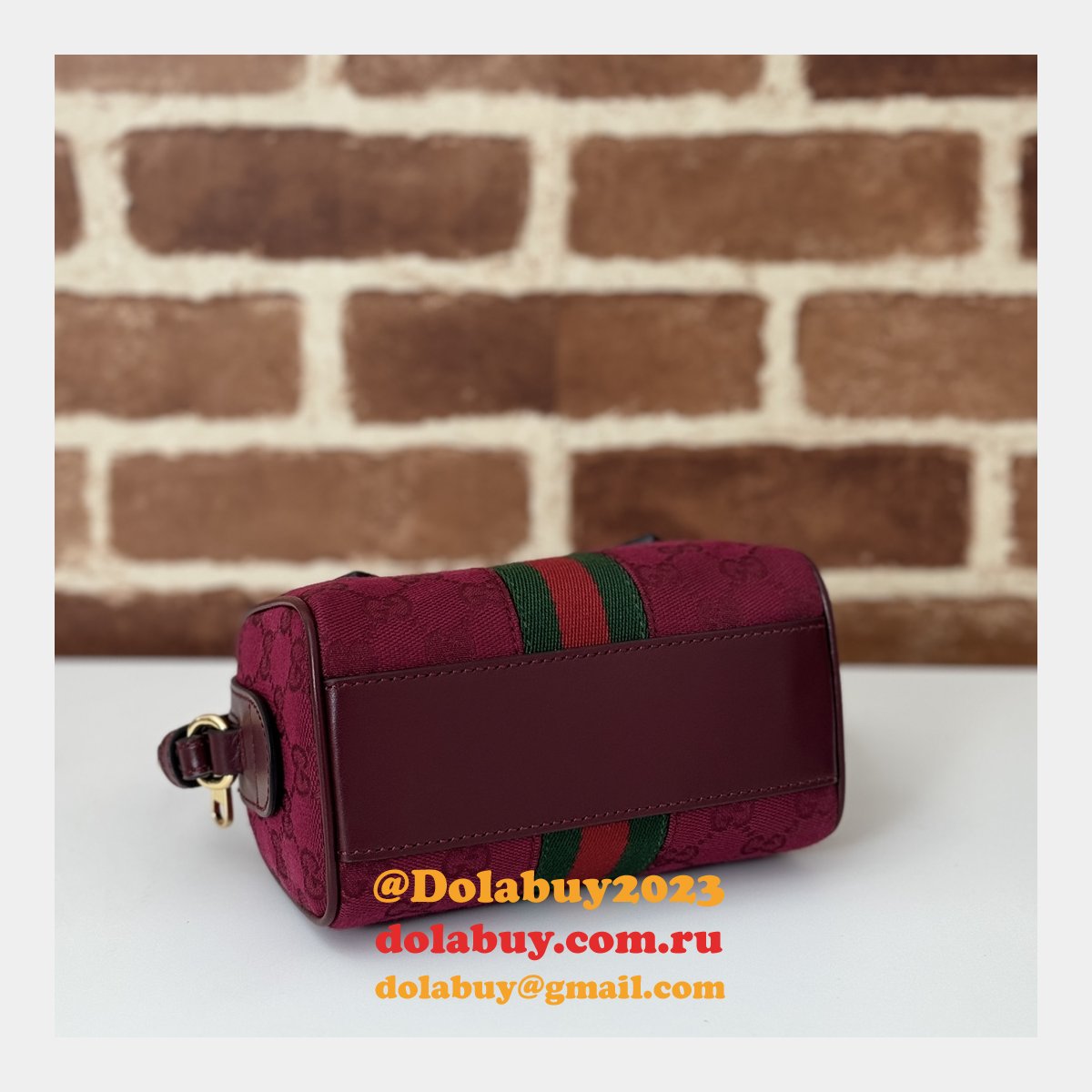 G*u*i knockoff 781490 ophidia super ebony supreme bag