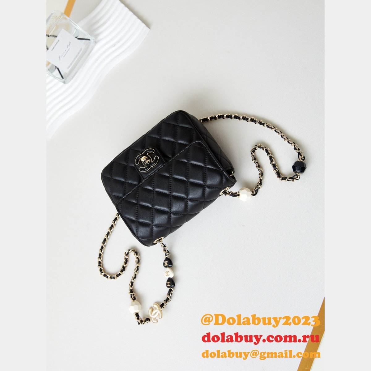 Designer Wholesale Top Copy AS3782 Mini Flap High Bag