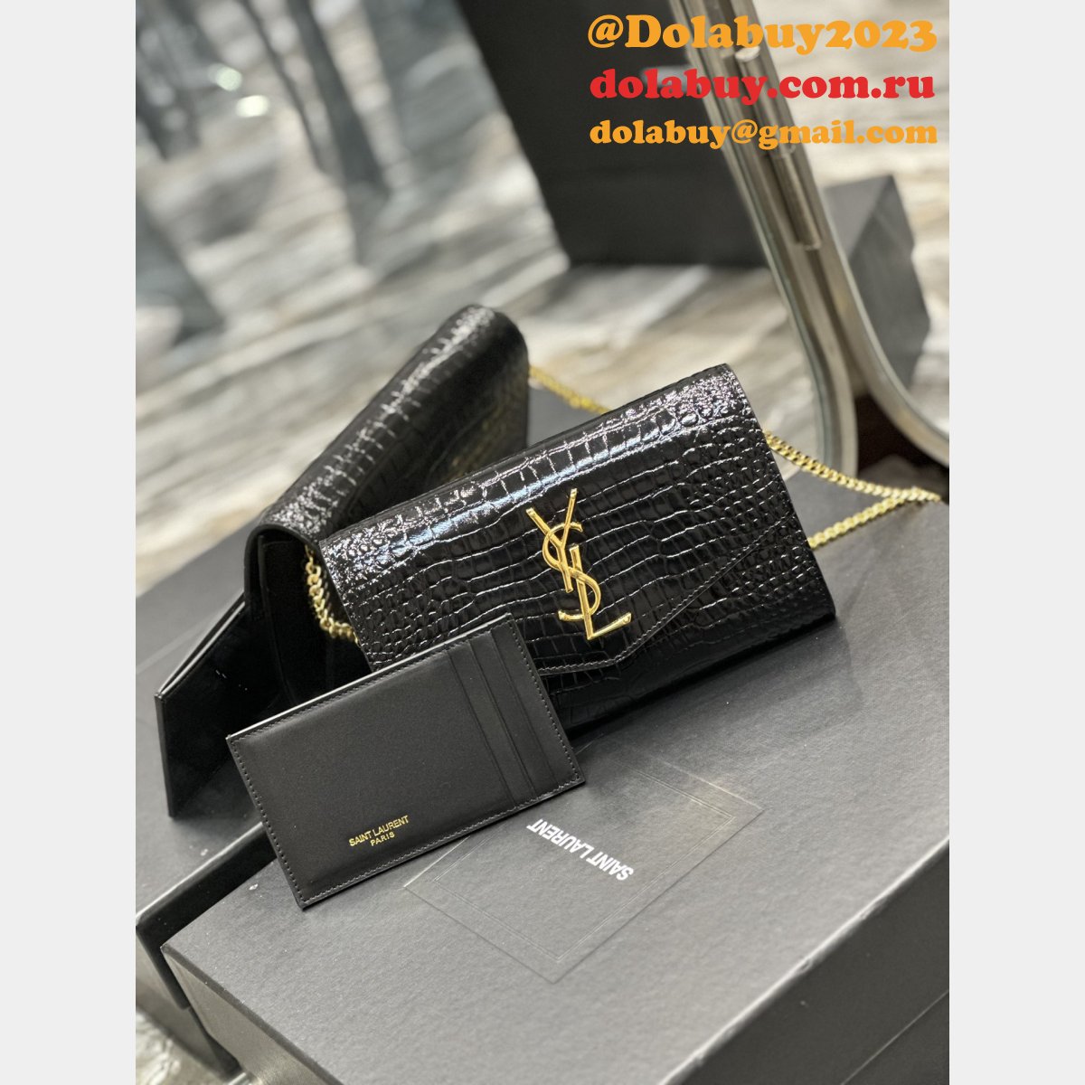 Replica Saint Laurent Inspired 607788 Kate Shoulder Bags