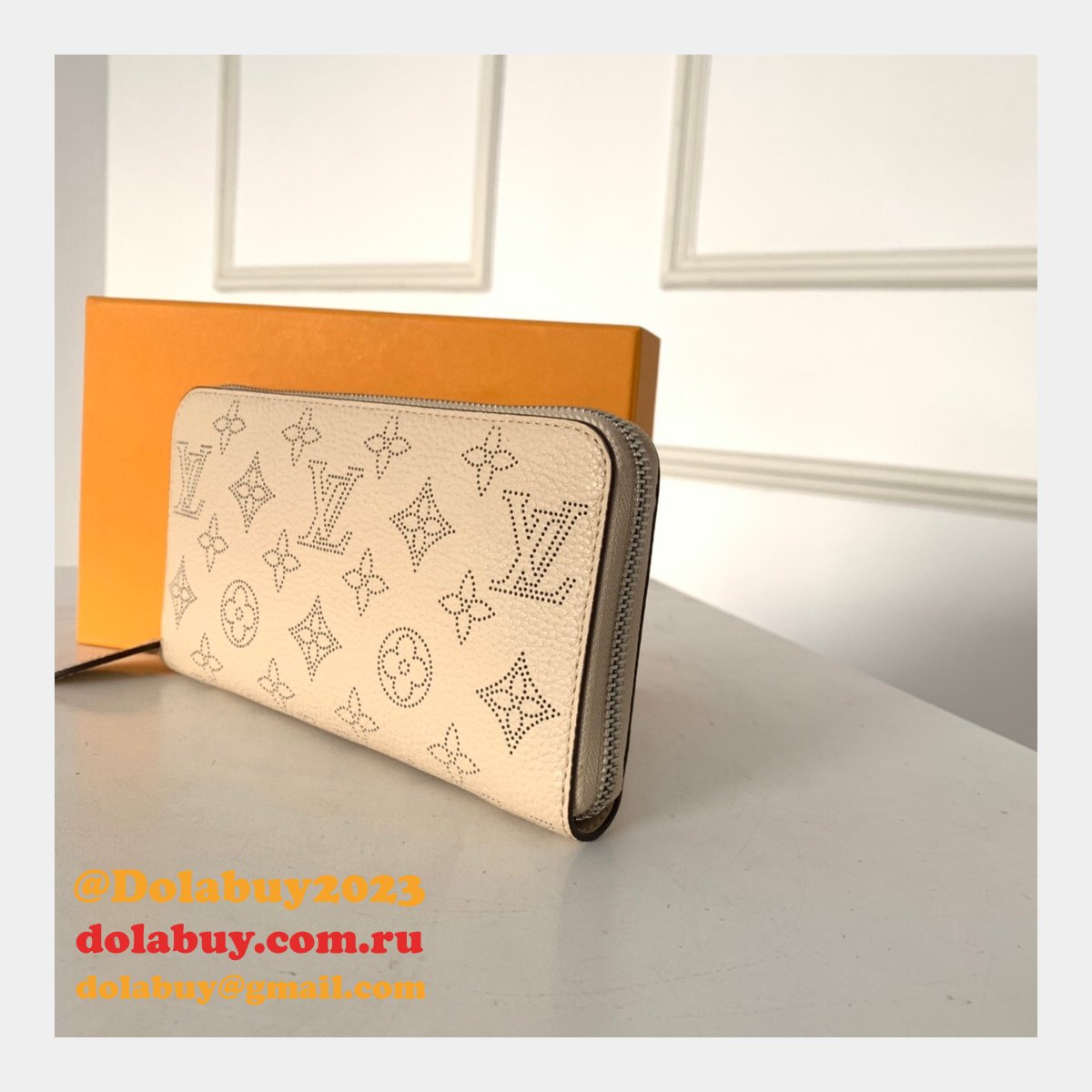 Louis Vuitton M61867 Fake Zippy Wallet Mahina Multiple Colour