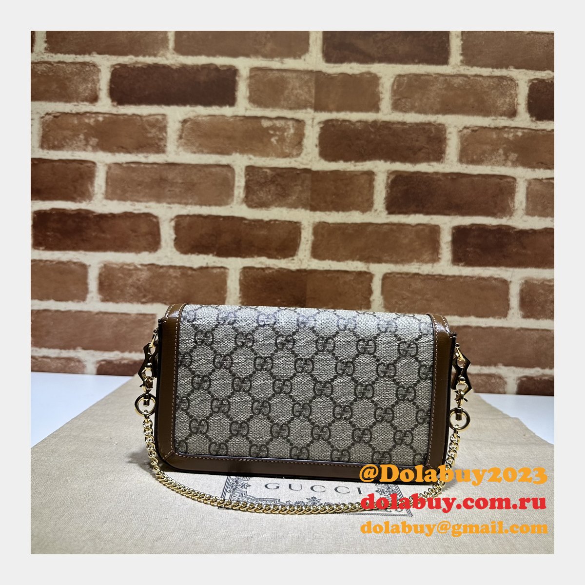 horsebit 1955 top quality G*u*i aaa+ 752002 replica bag