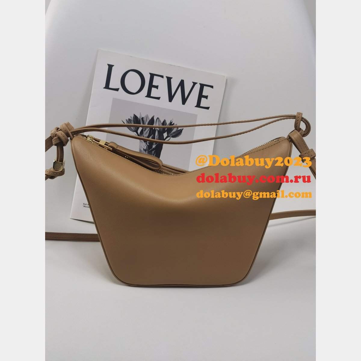 Wholesale loewe Hammock hobo soft handbag