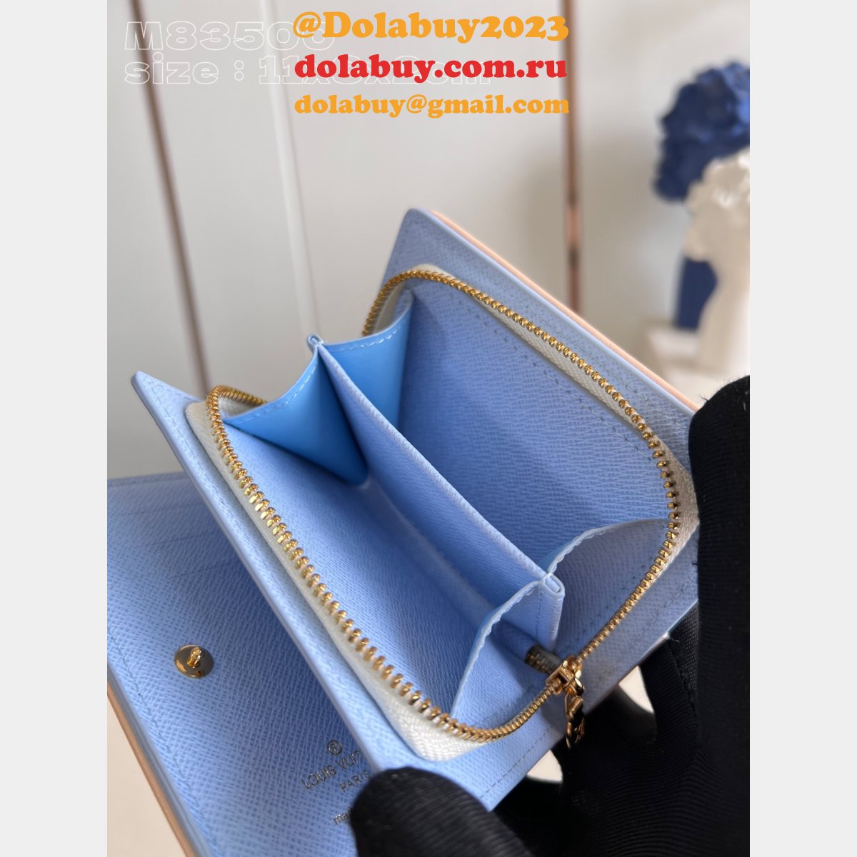Replica M83500 & M83456 Lou Zippy Shop Louis Vuitton 7 Star Wallet