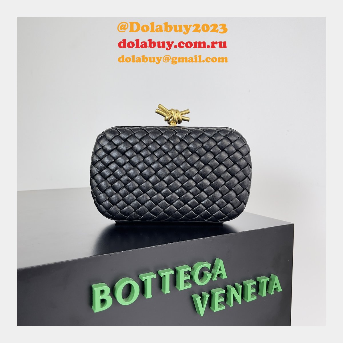top quality b0tte*a Ven*ta bv knot clutch