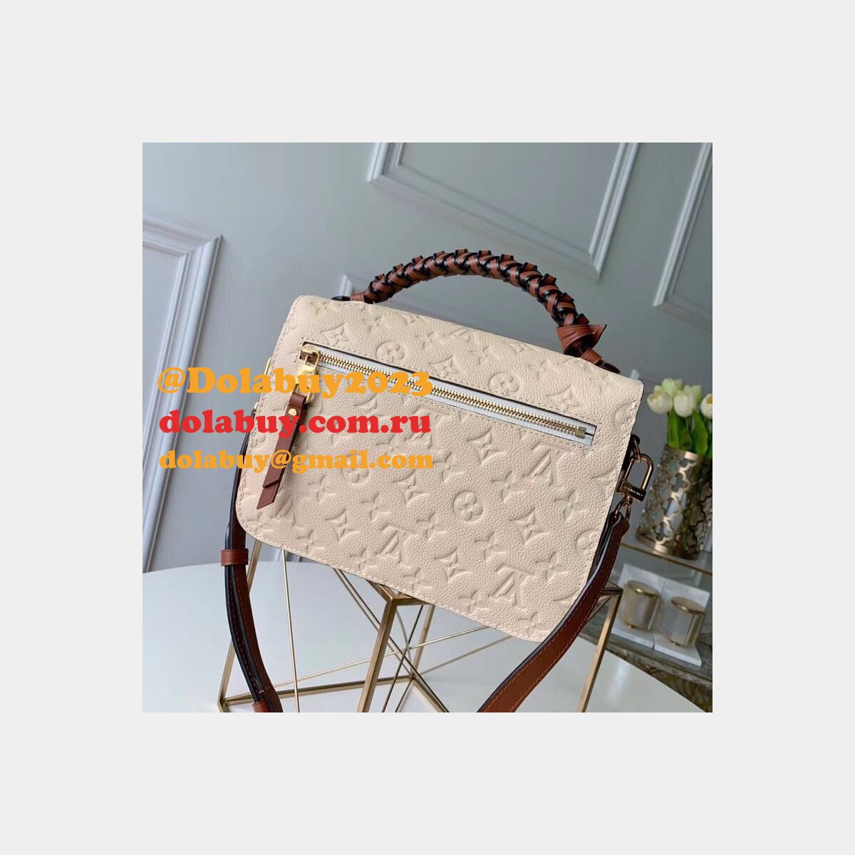 Cheap Louis Vuitton Pochette Metis Tan M53940