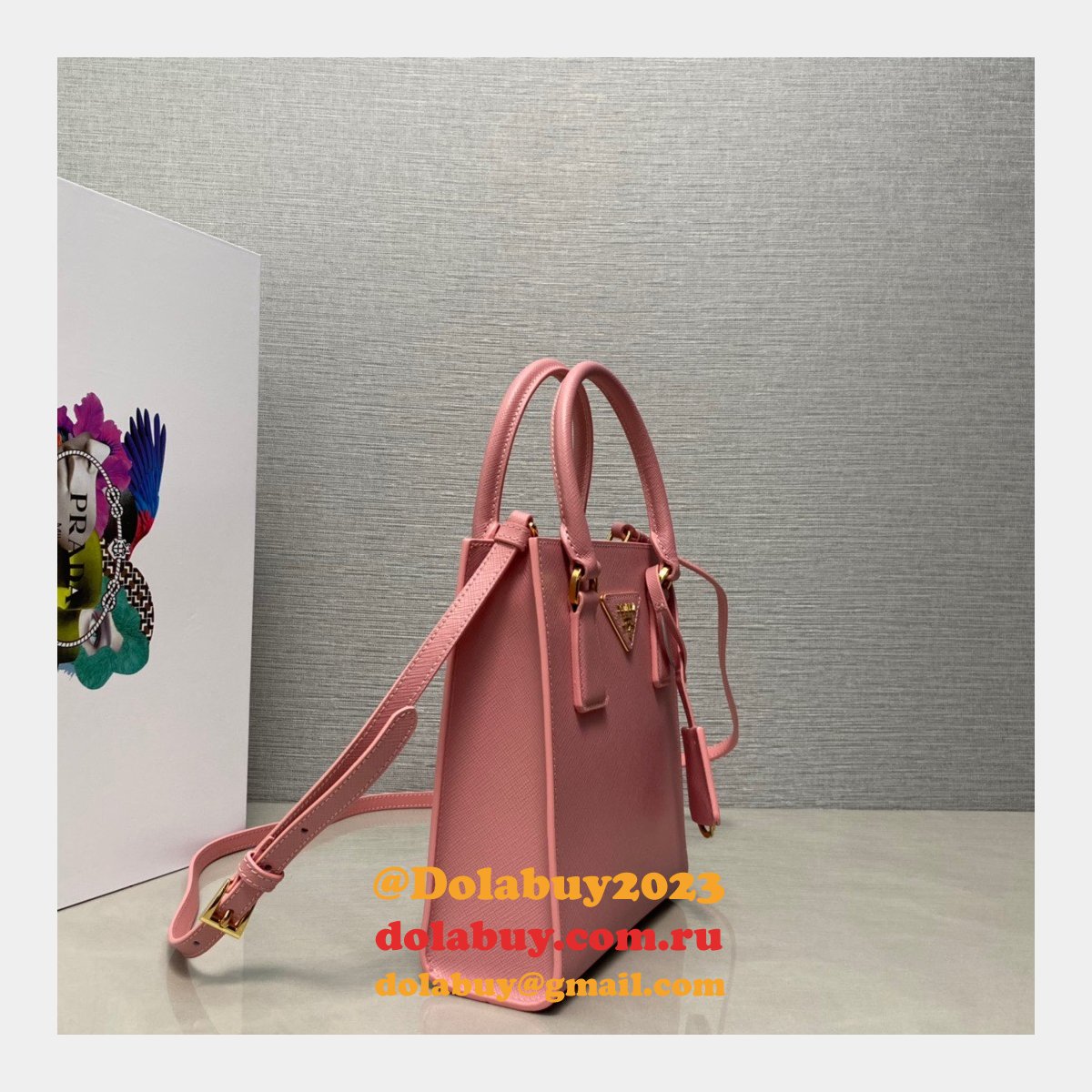 TOP PRADA SAFFIANO KILLER BAG FASHION 1BA358