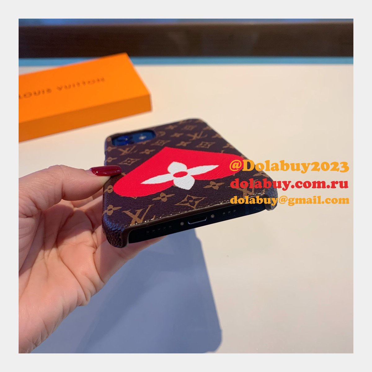 Custom Fake Louis Vuitton IPhone Cases