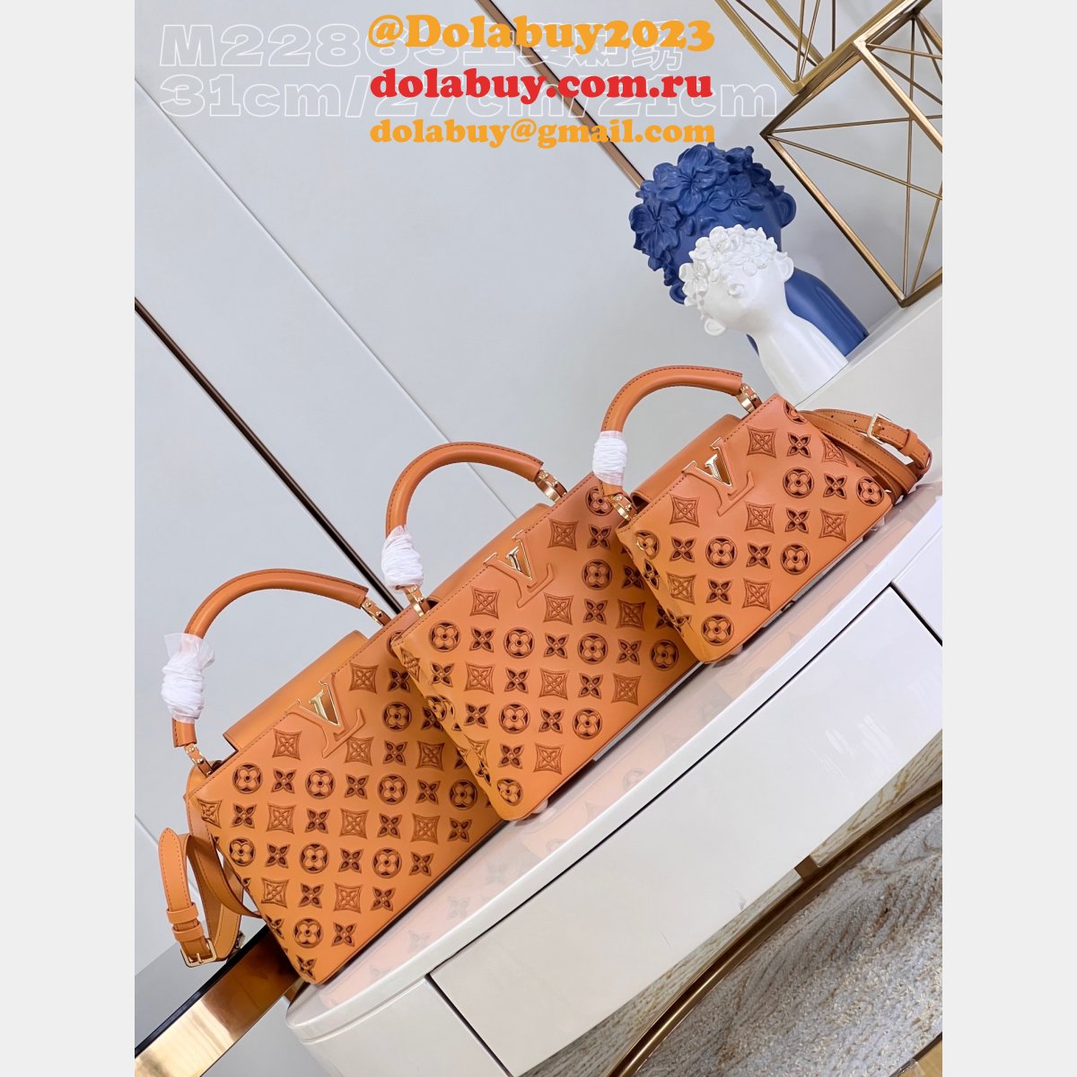 Fashion M22863 Capucines Replicas Louis Vuitton High Quality Bag