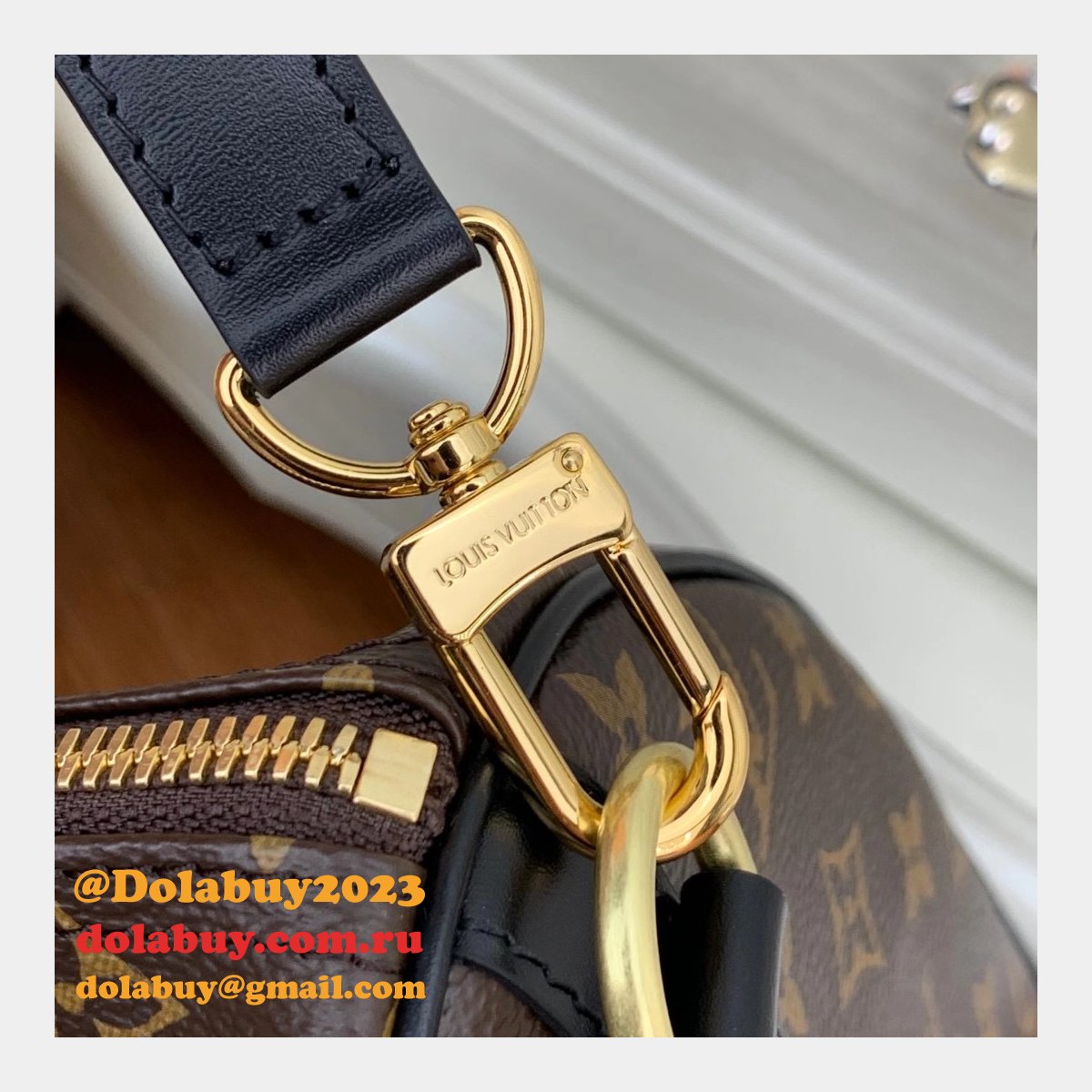 Louis Vuitton Replica M45501 Speedy 30 Monogram Brown