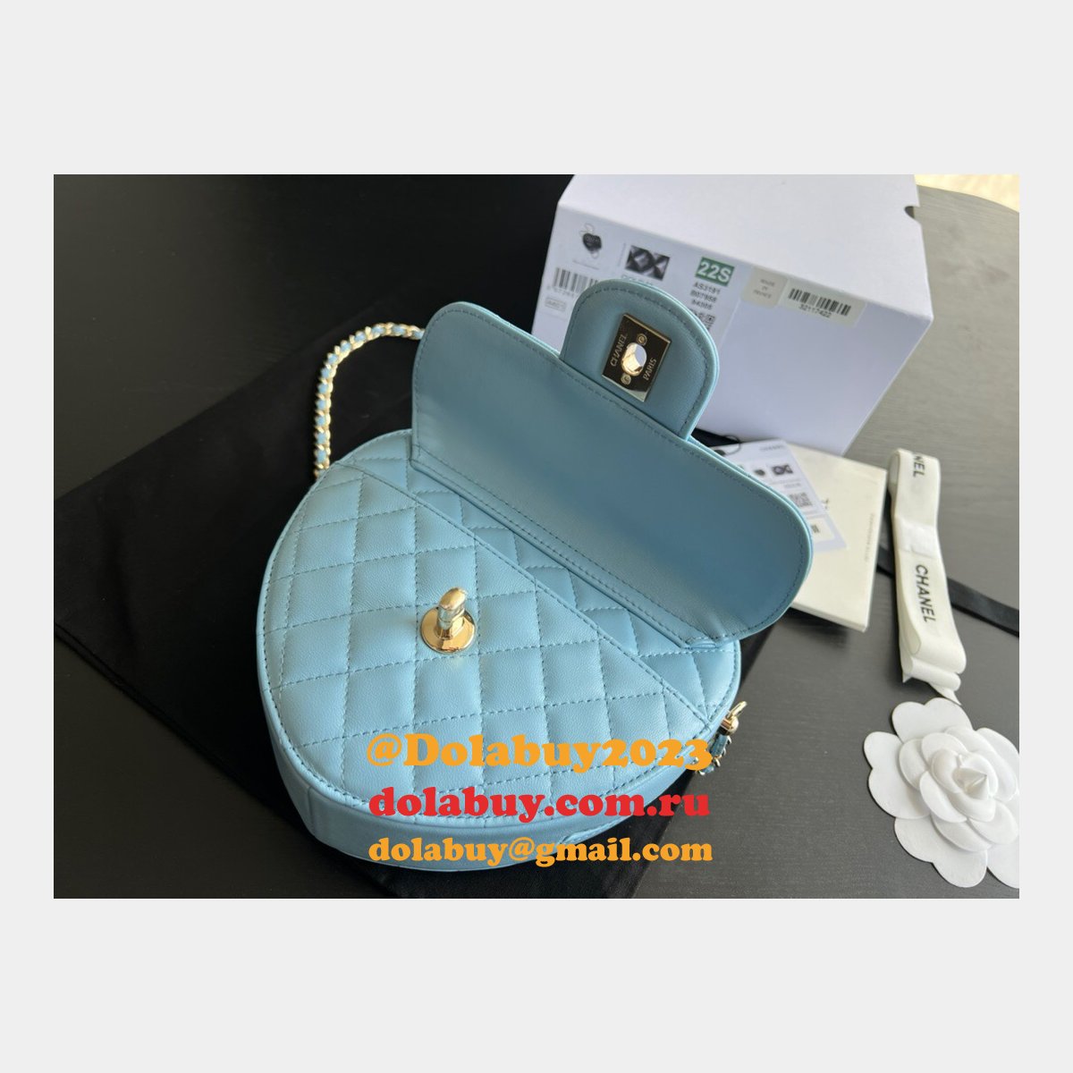 Perfect Replica Heart Bag AS3191 Lambskin Fake Designer Bags
