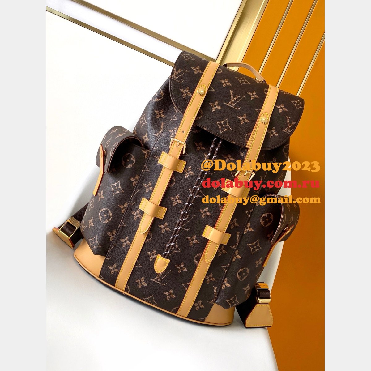 Christopher Louis Vuitton Inspired M43735 Best Replica Bag MM