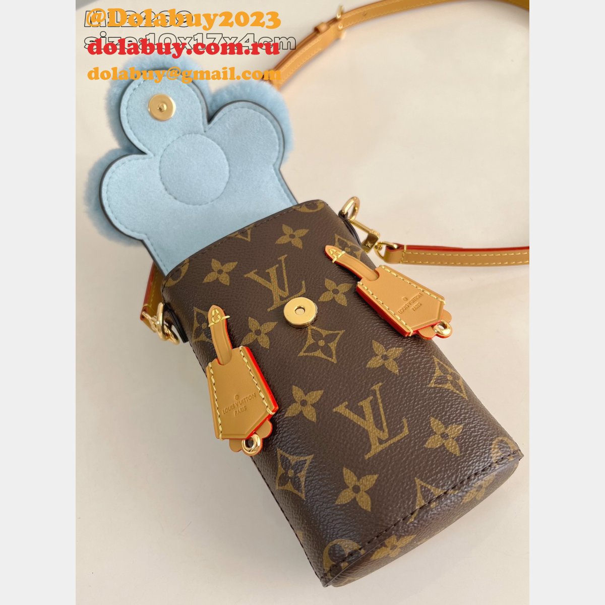 louis vuitton knockoff 1:1 mirror m12269 u1u1enne phone pouch bag