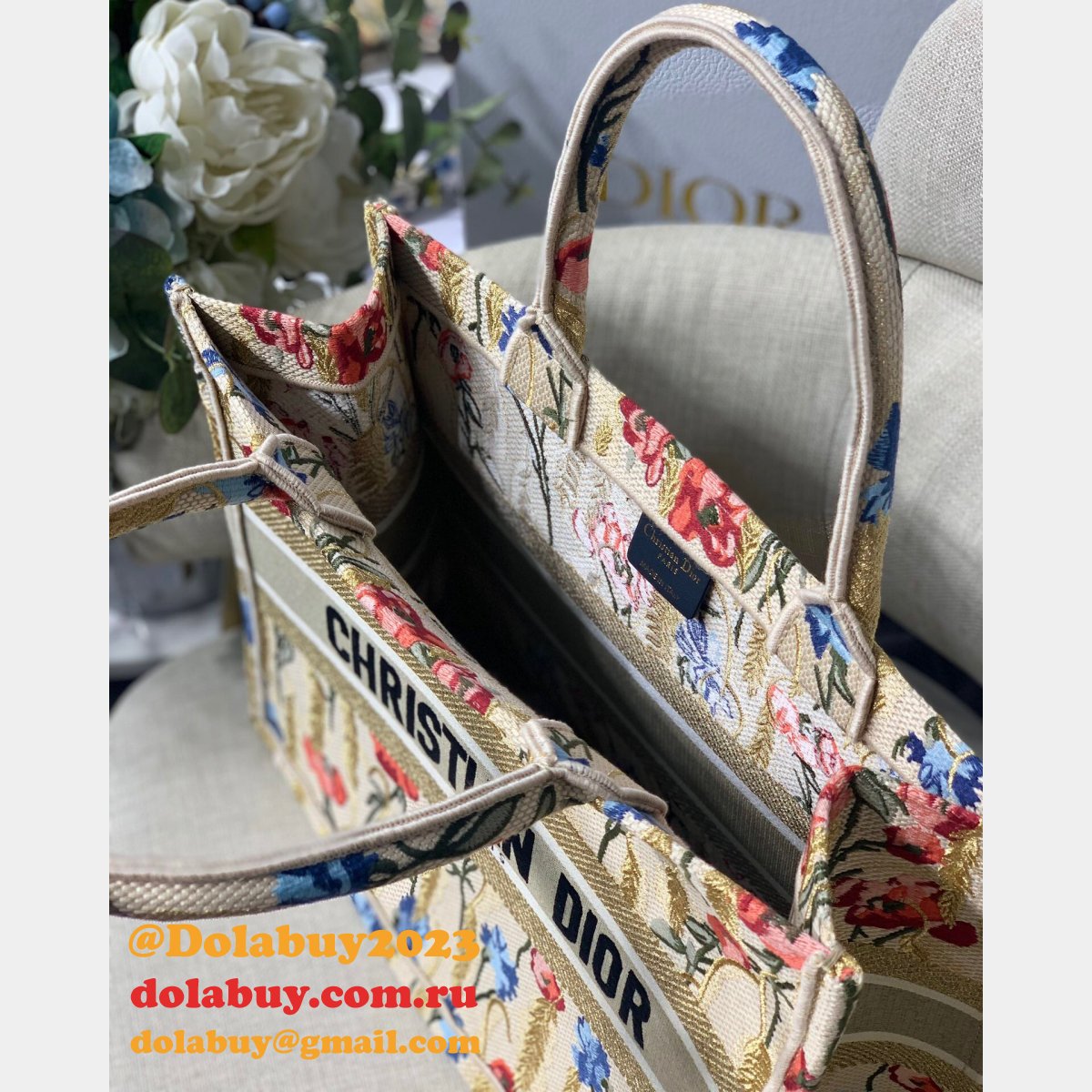 Christian Dior High Quality Book Tote Fake Bag Reference Guide