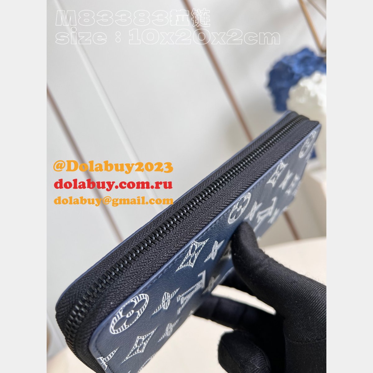 Inspired Brazza Multiple Pocket Organizer Zippy Wallet Vertical LV Bag