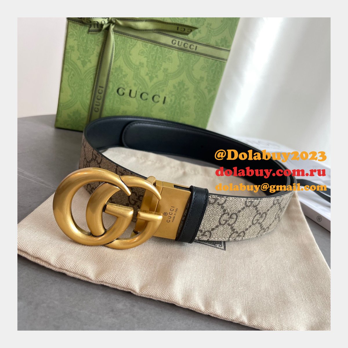 belt G*u*i replica online 3.7cm for luxury sale