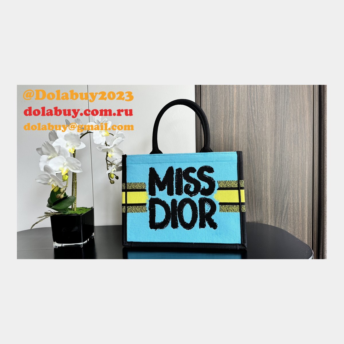 7 Star Cheap Miss Dior Allover book tote Fashion bag