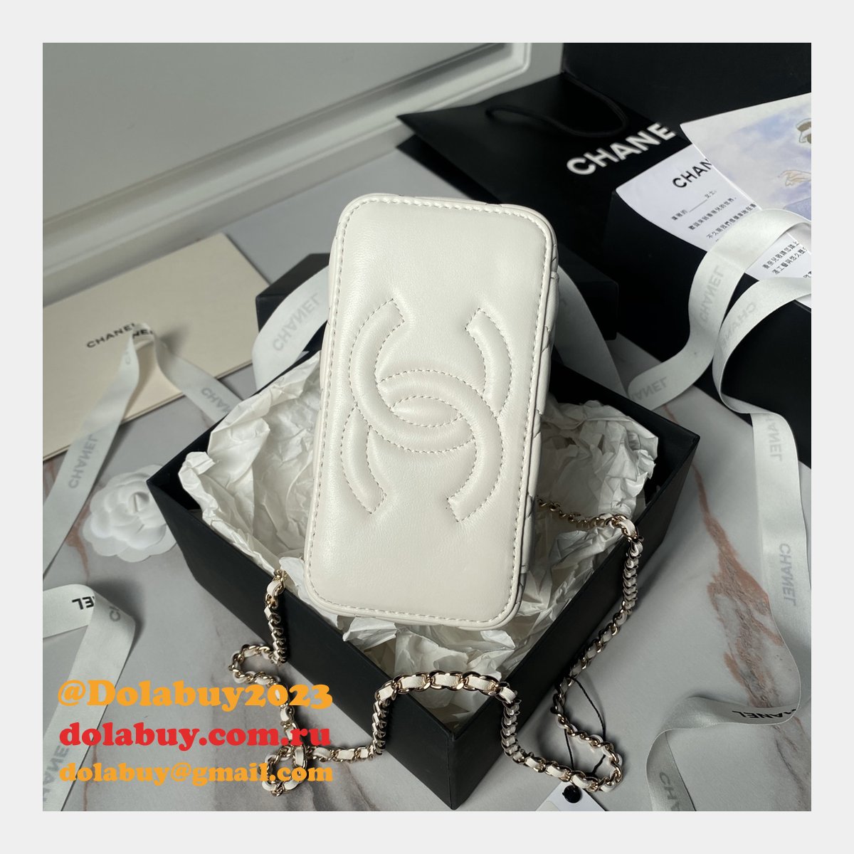 Top Perfect Vanity AP3799 Classic Chain 17cm Replica Bag