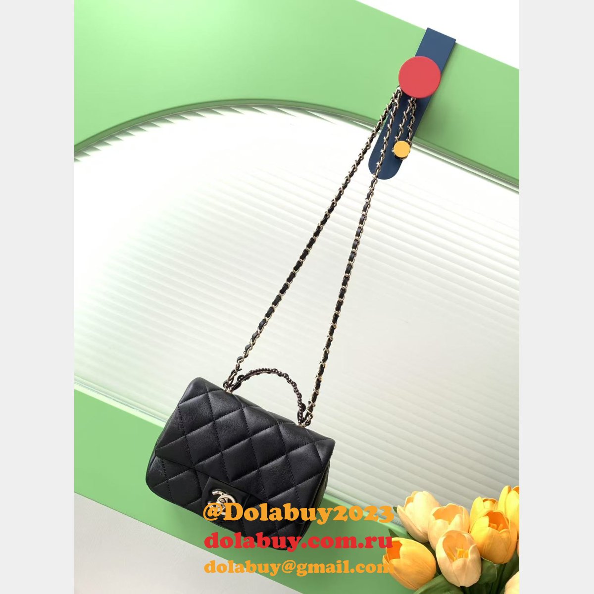 Designer Replica AS5367 Cruise 2025/26 With Top Handle Flap Bag
