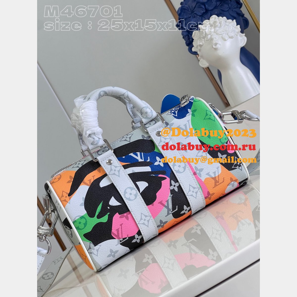 Keepall Bandoulière 25 Monogram M46701 Replicas Louis Vuitton Bag