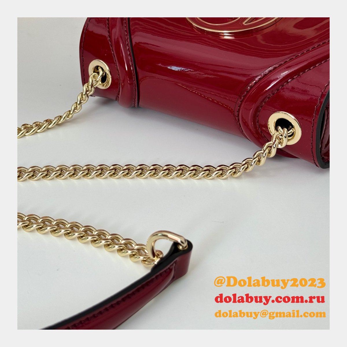 luxury G*u*i blondie 815711/815715/815719 shoulder black/red duplicate bag