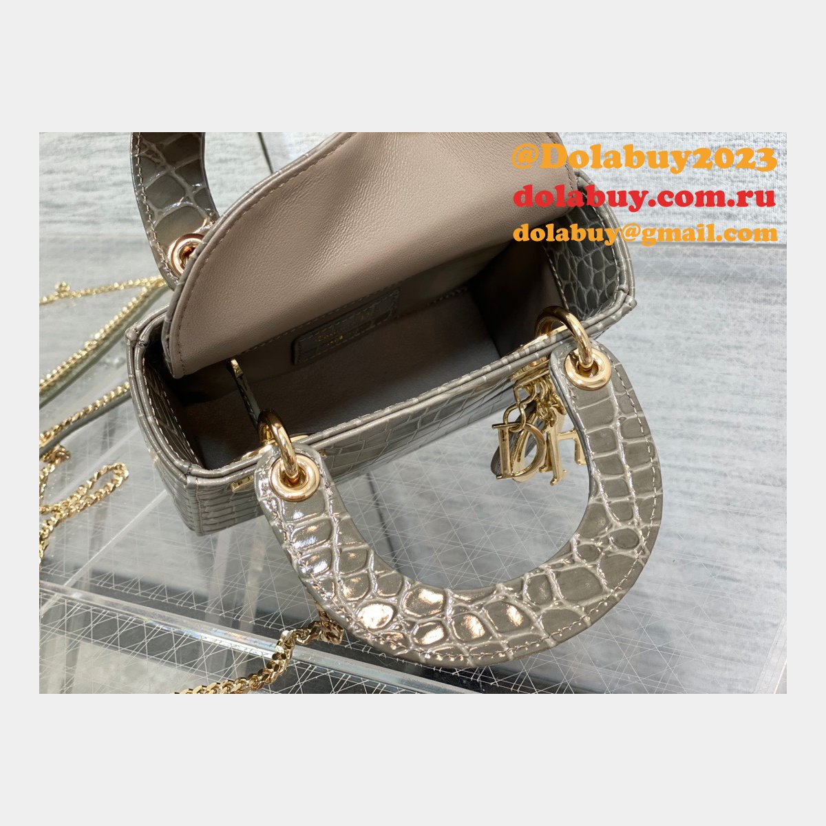 Replica Dior Lady 6603 17CM Bags At Cheap Price