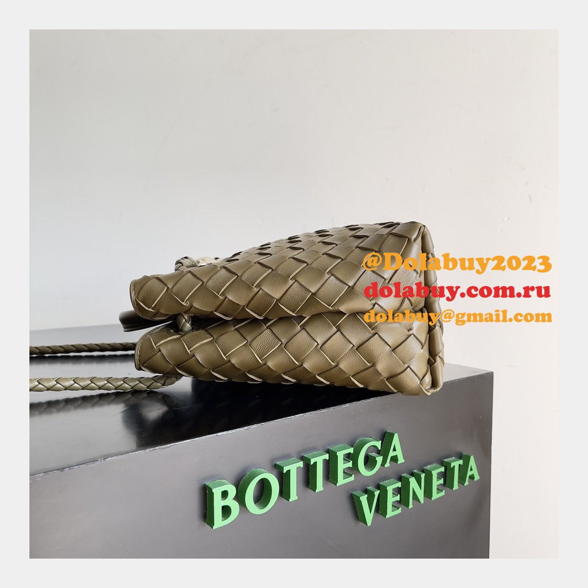 b0tte*a Ven*ta andiamo small 25cm bag leather strap