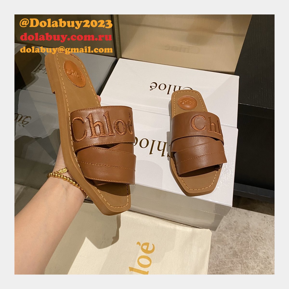 Duplicate Chloe Designer Sandals Chloe replicas Shoes