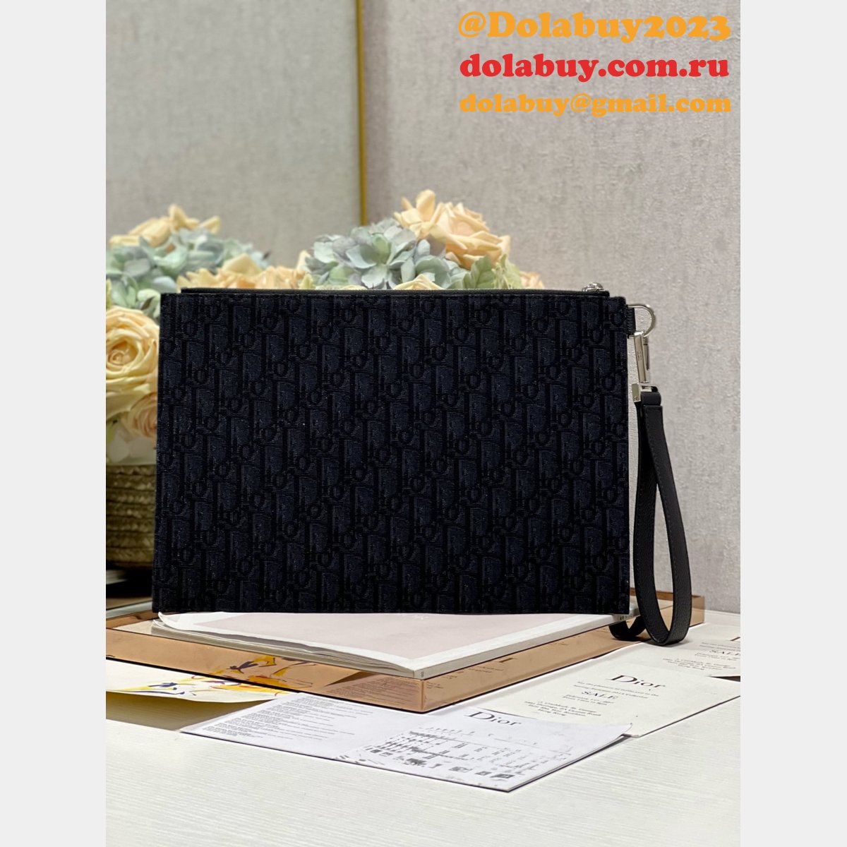 Wholesale AAA Replica Bags A492/A491 Dior Oblique Online Store