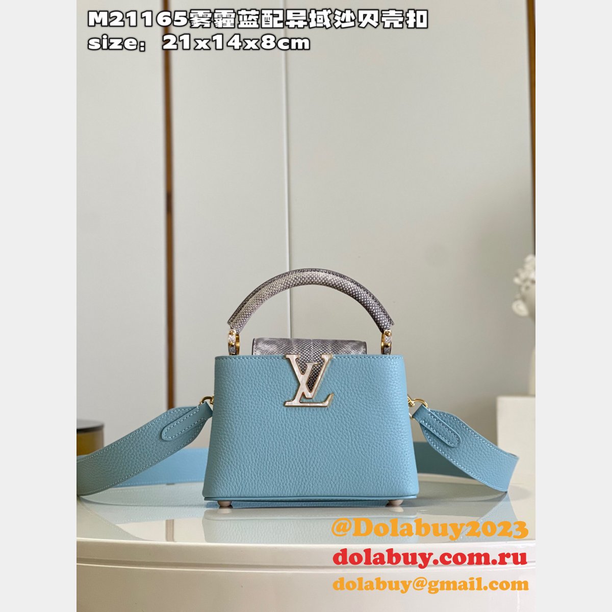 How To Louis Vuitton Buy M48865 Shoulder Bag Handbag Capucines