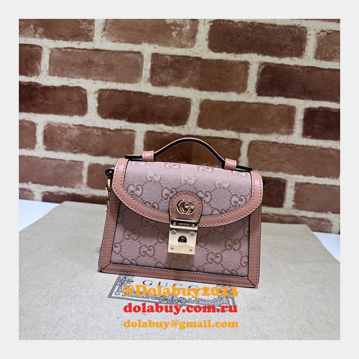 ophidia shoudler top handle 1:1 mirror G*u*i #696180 bag
