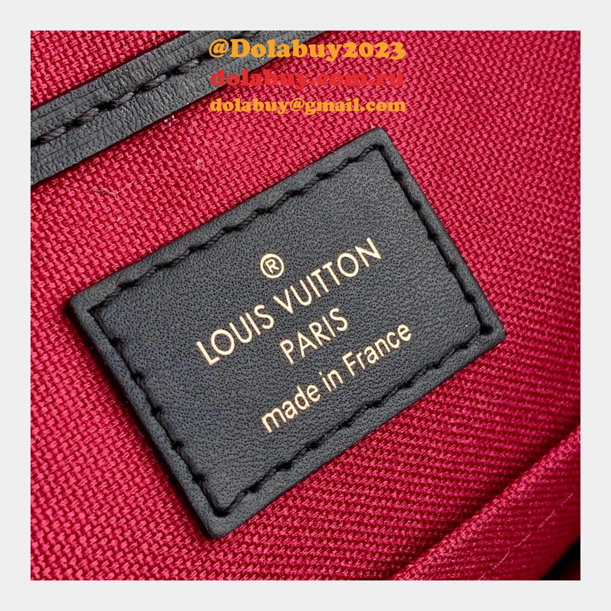 Louis Vuitton Replicas Montsouris PM Monogram M45515 BLACK