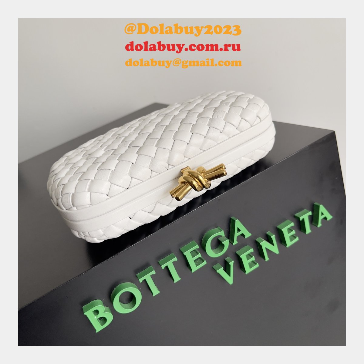 top quality b0tte*a Ven*ta bv knot clutch